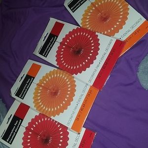 Paper decorative fans